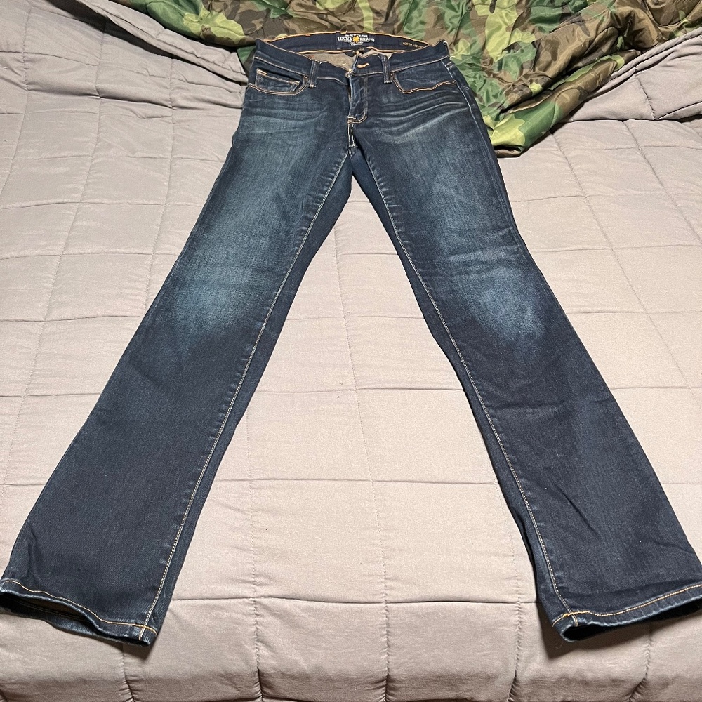 GUC Lucky Brand Sofia Straight Jeans